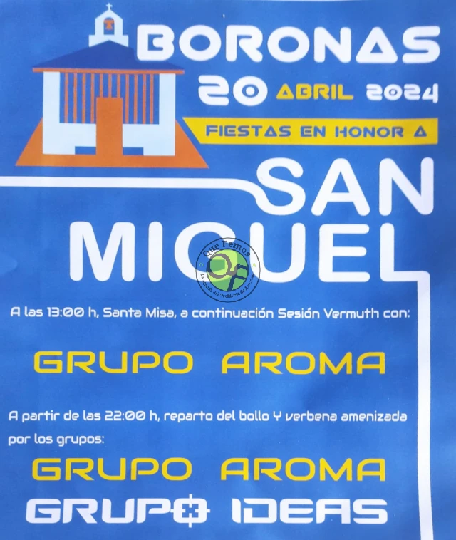 Fiestas de San Miguel 2024 en Boronas