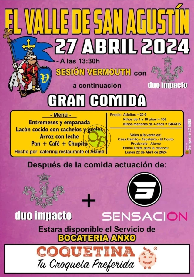 Fiestas en El Valle de San Agustín 2024