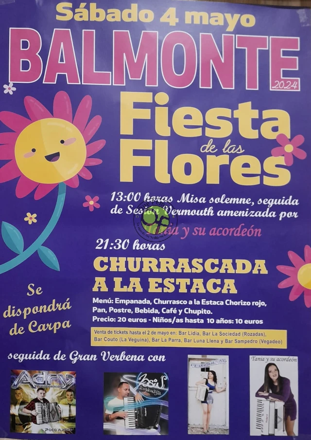 Fiesta de las Flores 2024 en Balmonte