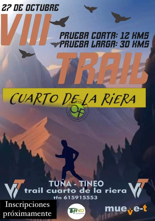 Trail Cuarto de la Riera 2024 en Tuña