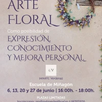 Taller de arte floral en Miñagón