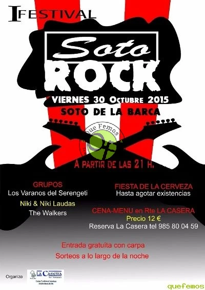 I Festival Soto Rock 2015 en Soto de la Barca