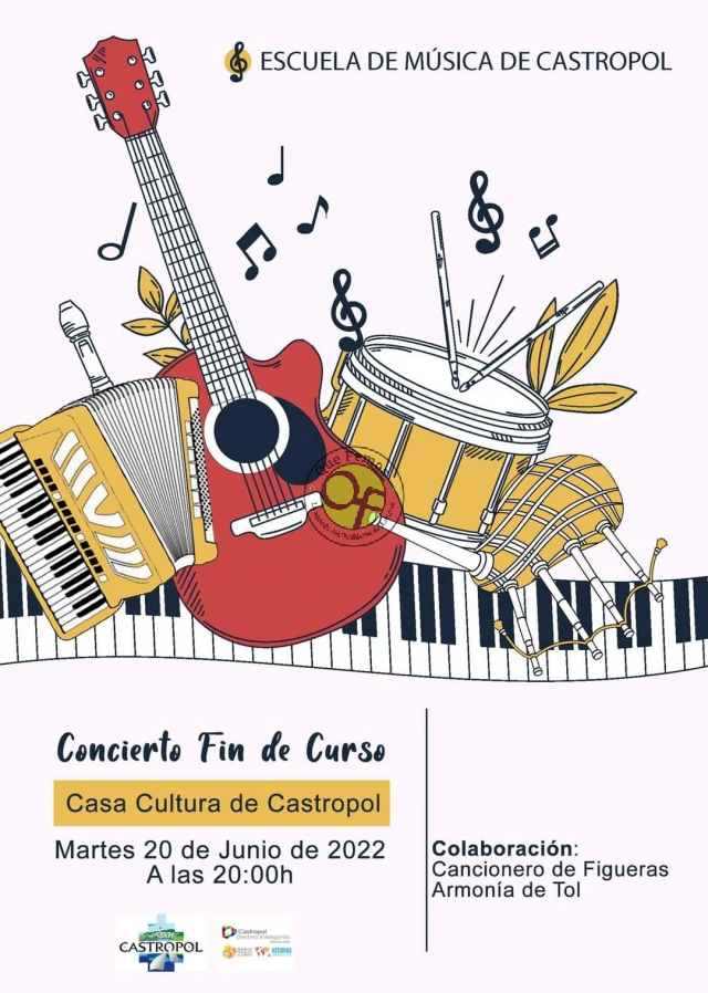 Concierto Fin de Curso de la Escuela de Música de Castropol