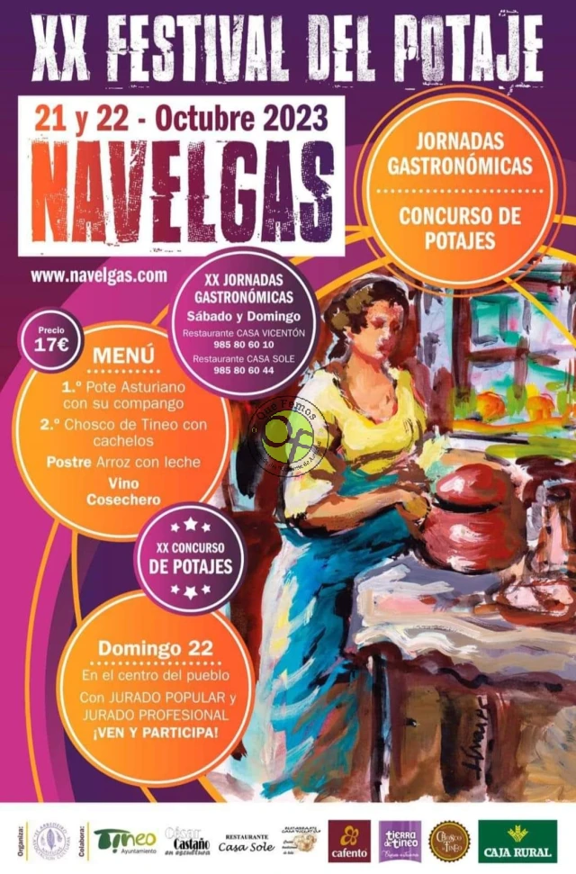  XX Festival del Potaje 2023 en Navelgas 