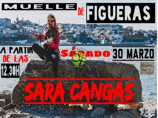 Sara Cangas ofrece un concierto en Figueras