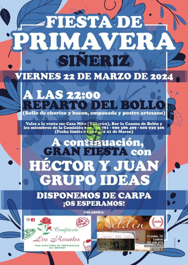 Fiesta de Primavera 2024 en Siñeriz