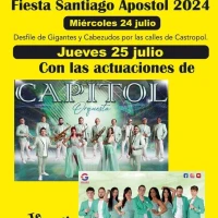 Fiestas de Santiago Apóstol 2024 en Castropol