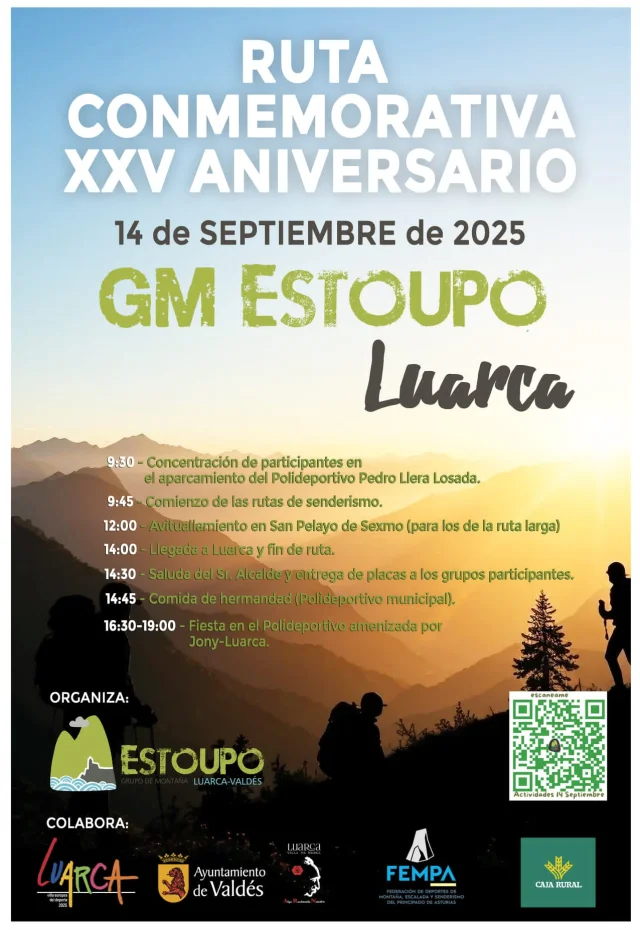 RUTA CONMEMORATIVA XXV ANIVERSARIO GM ESTOUPO