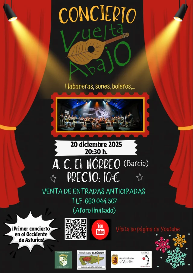 Concierto de Vuelta Abajo en Barcia