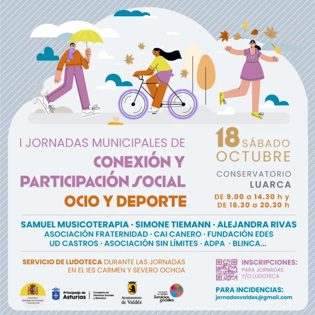 I Jornadas Municipales de Conexión y Participación Social Ocio y Deporte en Luarca