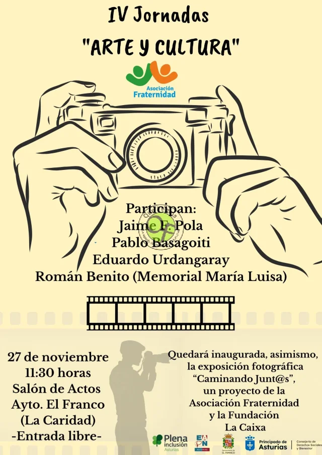 La Asociación Fraternidad pone en marcha la IV Jornada Arte y Cultura 2025 en A Caridá