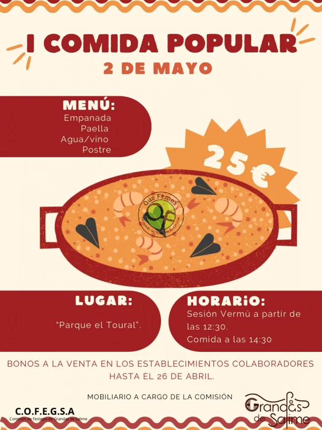 I Comida Popular de Grandas de Salime