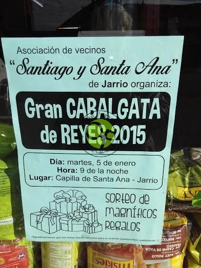 Cabalgata de Reyes 2015 en Folgueiras y Jarrio