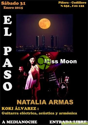 Concierto de Natalia Armas en El Paso de Cudillero
