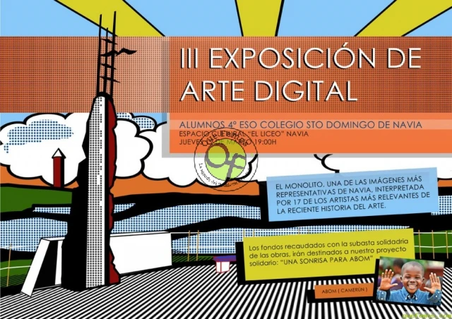 III Exposición de Arte Digital en Navia