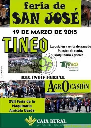 Feria de San José 2015 en Tineo