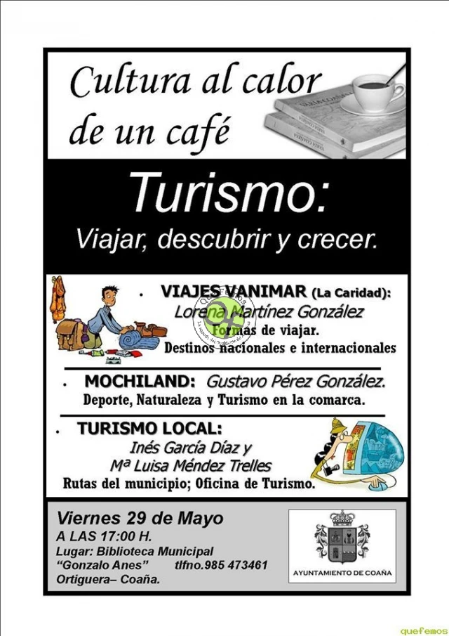 Cultura al calor de un café: el turismo a debate en Coaña