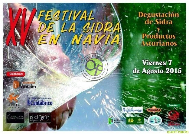 XV Festival de la Sidra Villa de Navia 2015