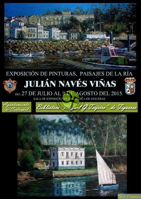Julián Navés Viñas expone sus cuadros en Figueras