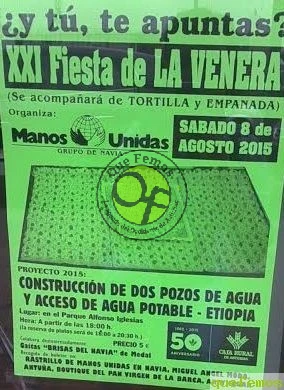 XXI Fiesta de la Venera 2015 en Navia
