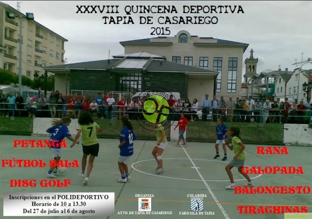 XXXVIII Quincena deportiva de Tapia de Casariego 2015