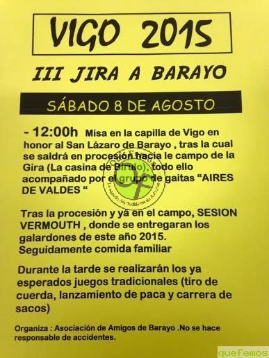 III Jira de Barayo- Vigo 2015