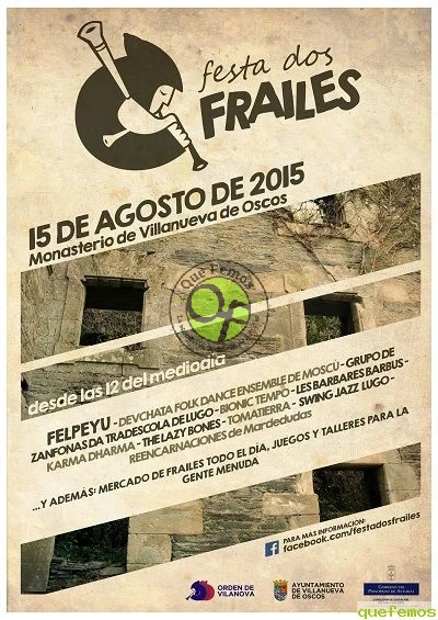 Festa dos Frailes 2015 en Villanueva de Oscos