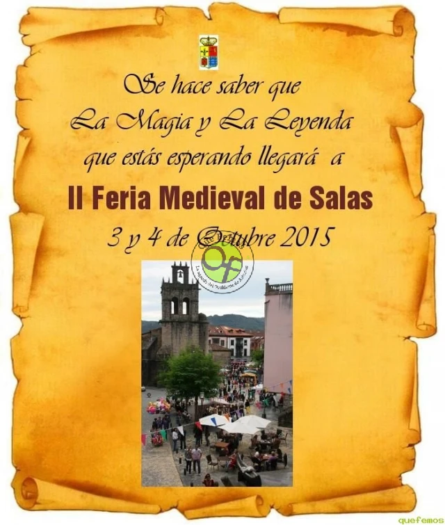 II Feria Medieval de Salas 2015