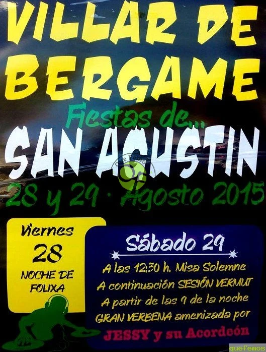 Fiestas de San Agustín 2015 en Villar de Bergame