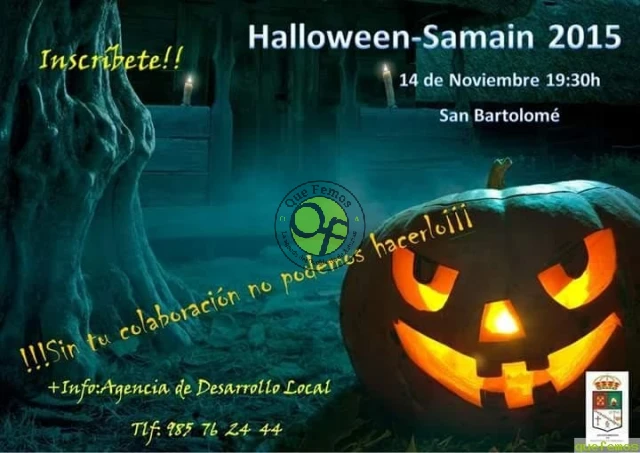 Halloween-Samhain 2015 en Belmonte de Miranda: un San Bartolomé de miedo