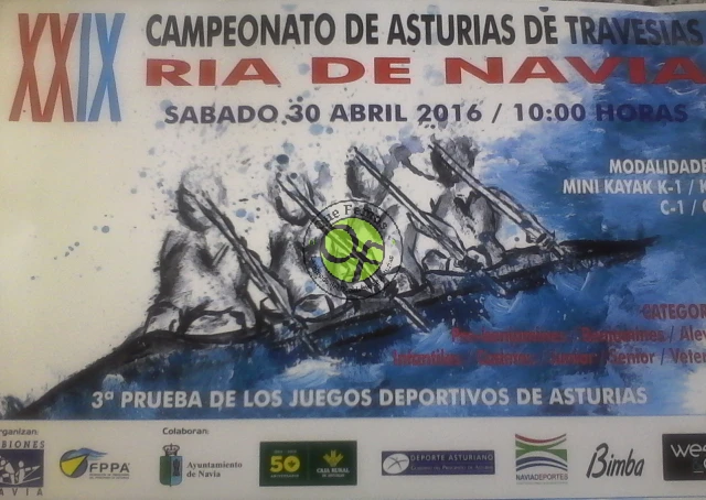 XXIX Campeonato de Asturias de Travesías Ría de Navia 2016
