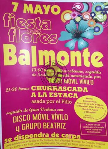 Fiesta de las Flores 2016 en Balmonte