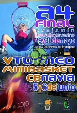 Torneos de baloncesto en el Polideportivo de Navia