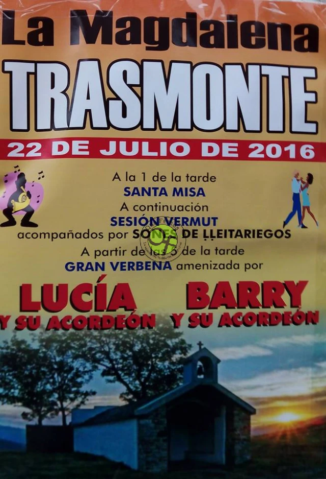 Fiestas de La Magdalena 2016 en Trasmonte
