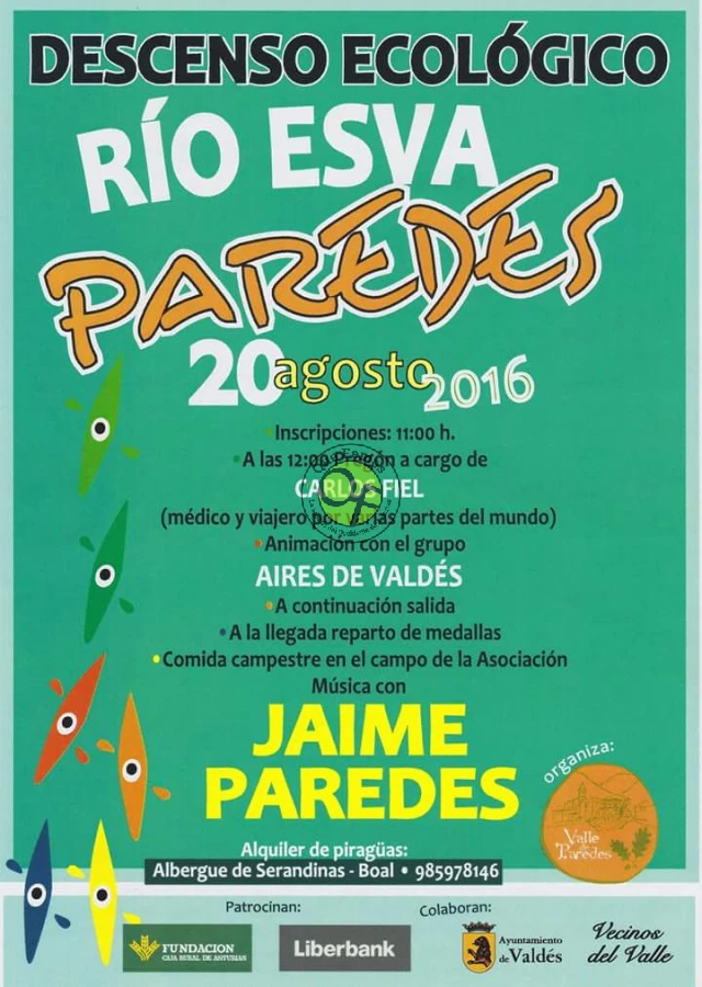 Descenso Ecológico del Río Esva 2016