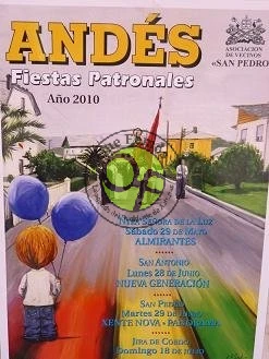 Fiestas de San Antonio y San Pedro en Andés 2010