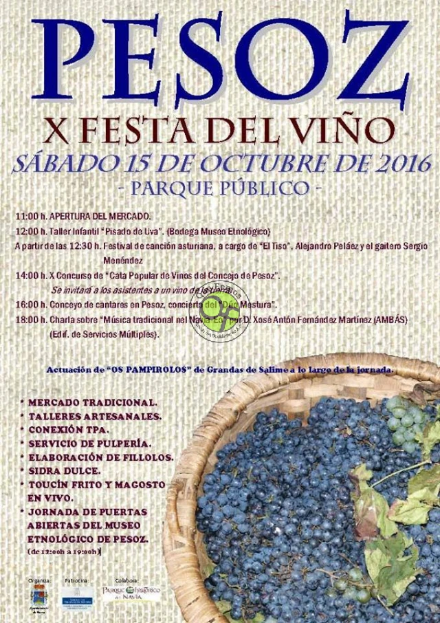 X Festa del Viño en Pesoz 2016