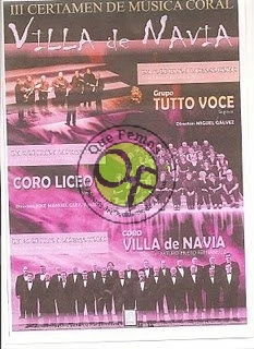 III Certamen de Música Coral Villa de Navia