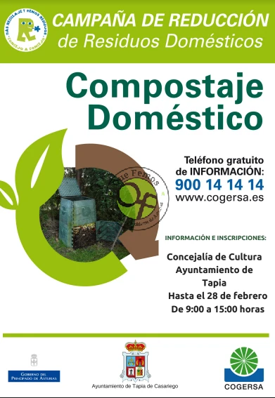 Campaña de Compostaje Doméstico 2017 en Tapia