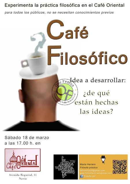 Café Filosófico con Roberto Menéndez: 
