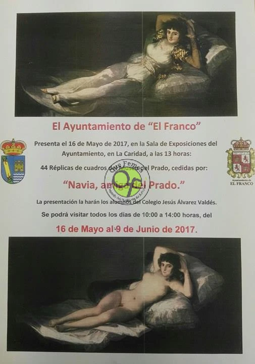 Exposición de réplicas del Prado en El Franco