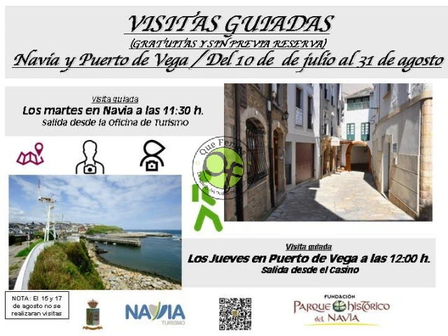 Visitas guiadas por Navia y Puerto de Vega