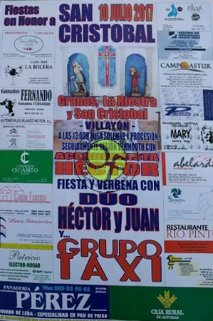 Fiesta de San Cristóbal 2017 en Granas, La Riestra y San Cristóbal