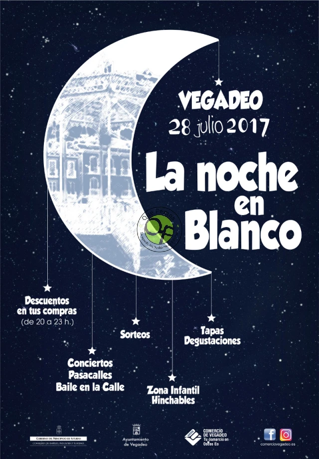 Noche en Blanco en Vegadeo 2017