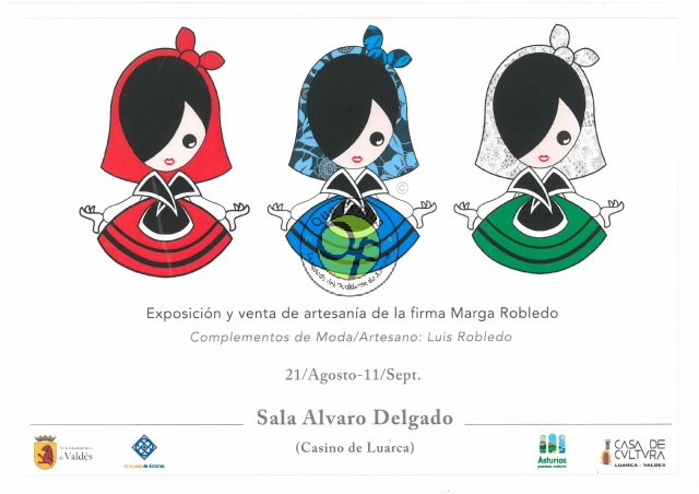 Exposición y venta de artesanía de la firma Marga Robledo