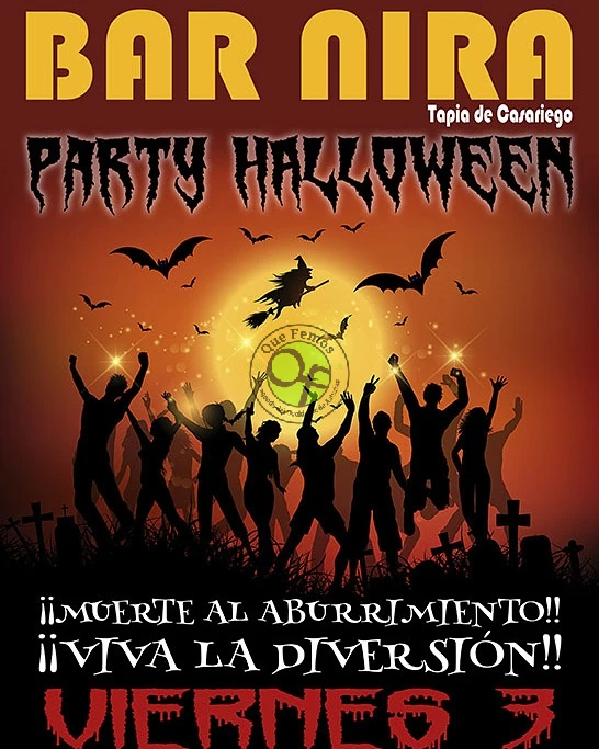 Halloween Party 2017 en el Bar Nira de Tapia
