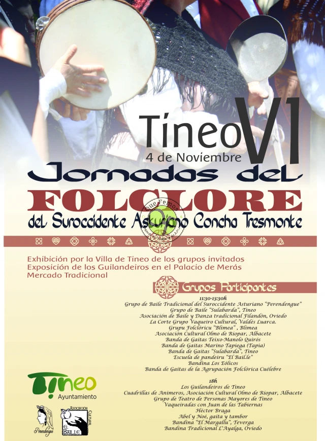 VI Jornadas del Folclore del Suroccidente asturiano Concha Tresmonte en Tineo 2017