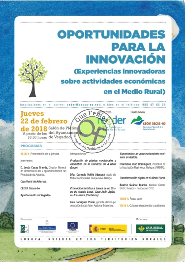 Jornada de oportunidades para la innovación en Vegadeo