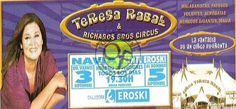 El Circo de Teresa Rabal llega a Navia