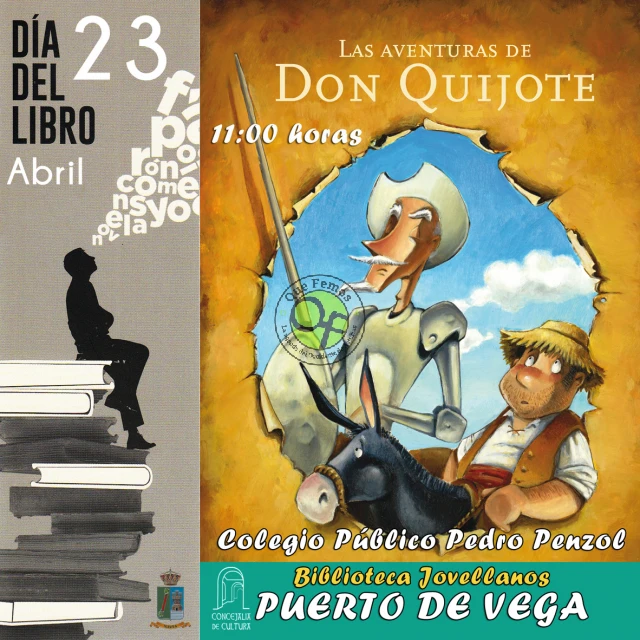 Día del Libro 2018 en Puerto de Vega